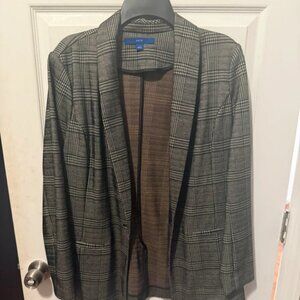 Plaid blazer